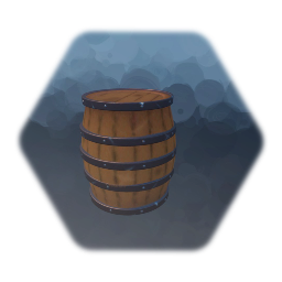 Wooden Barrel  by Mezzaphan