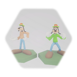 Witch productions Allstars figure Infinity's Goofy (4.0 Dreams)