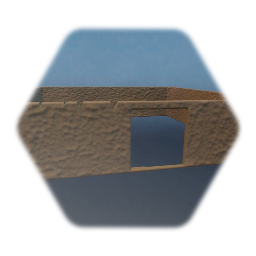 Afghan Qalat Wall - Square