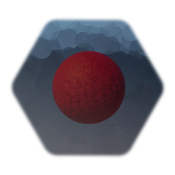 Pulsating Red Sphere