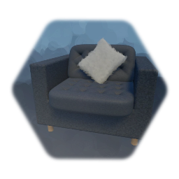 Grey Armchair