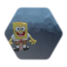 Wobbly SpongeBob balloon