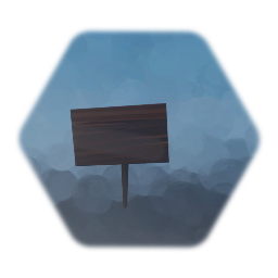 Wooden Sign
