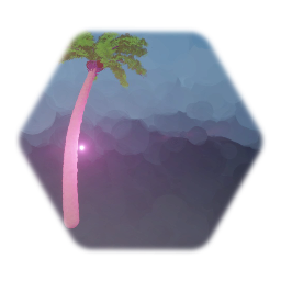 Neon Palm Tree