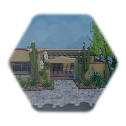 Hacienda Style House