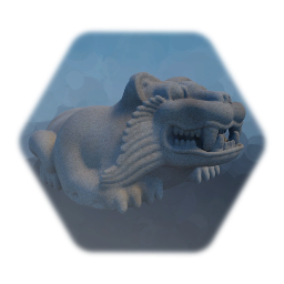 <uipossessvizbody> Dreams Guild - Jaguar Statue