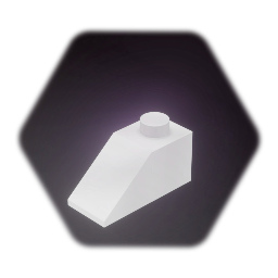 1 x 2 Angled Building Block