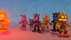 Fnaf world Fnaf 4