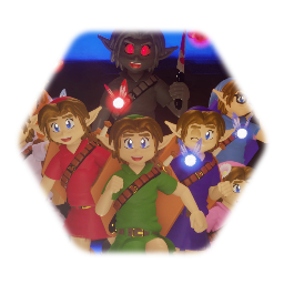 All SSBU Young Link costumes in my style