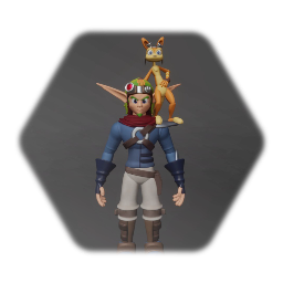 Jak & Daxter Jak II Model REMIX Cdell96