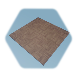 Wood tile floor B