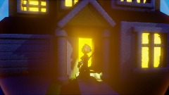 Go in the haunted house(mid boss)
