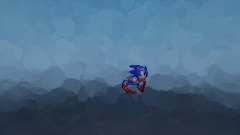 2D Sonic Running Animation