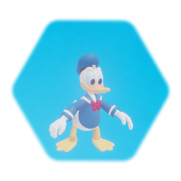 (Paperino) Donald Duck - Puppet Remixable
