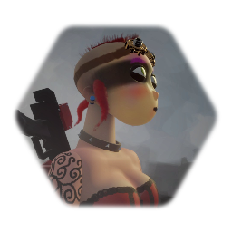 Cyberpunk girl {With mic input}