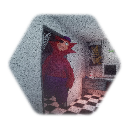 Showbiz pizza Stylized Foxy the pirate fox