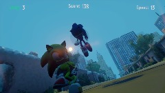 Talking sonic ring run