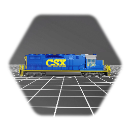 CSX SD40-2 (YN3 Paint) Type 3