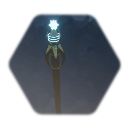 Alien golden sceptre
