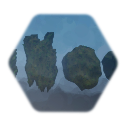 Overgrown Jungle Rocks