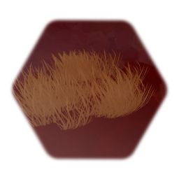 Canyon set: dry grass