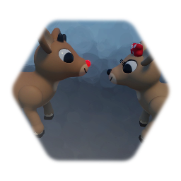 Red Nosed Reindeer and GF