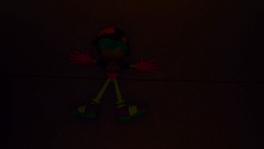 Evil falls off a cliff into the- Oh No.