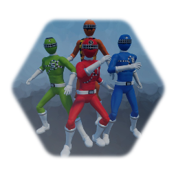 Resha Sentai Toqger (Power Rangers Train Force)