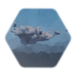 Turbulent Clouds with subtle animation
