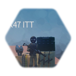 Modern AK47 (with animation)