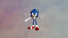 Modern Sonic The Hedgehog CGI Rig Ve