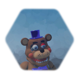 Withered rockstar Freddy