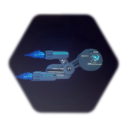 Huge Spaceship (rebuilt in Dreams)