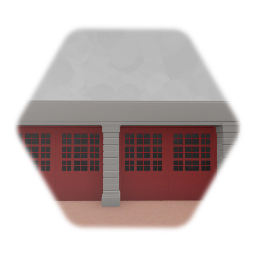 Vintage Fire Station Doors