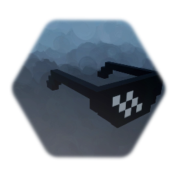 thug life - cyclops version - sunglasses