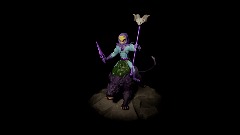 Skeletor & Panthor Scene