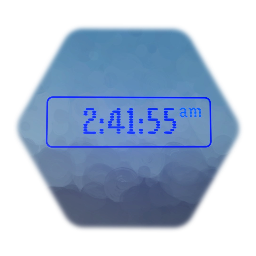 Intermittent Display Clock