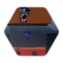 Sonic arcade machine