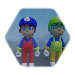 SMG5 (SuperMemeGuardian5) & SMG6 (Me as a SMG4 Character)