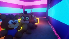 Fnaf Mega Pizza Plaza reopening. -In the arcade.