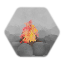 Lightable Campfire
