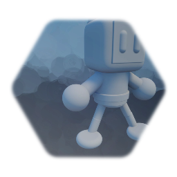 Bomberman Statue