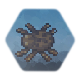 Pixel Art Cookie Spider
