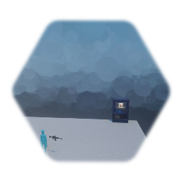 Basic HUD Template (w\ upgrades, gun logic, health bar & ammo)