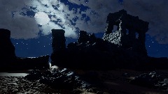 Ruins by Night