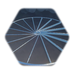 Metal spoked wheel