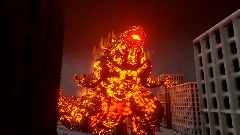 Thermonuclear Godzilla At Tokyo Bay