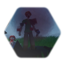 Remix of Fnf pibby shaggy test