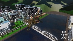 Chamaleon destroy a city