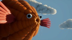 Inflatable Sky Fish